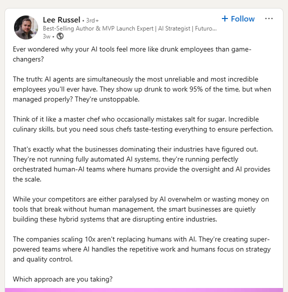 LinkedIn AI coding discussion